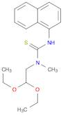 Thiourea, N-(2,2-diethoxyethyl)-N-methyl-N'-1-naphthalenyl-