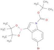 1H-Indole-1-carboxylic acid, 5-bromo-3-(4,4,5,5-tetramethyl-1,3,2-dioxaborolan-2-yl)-, 1,1-dimet...