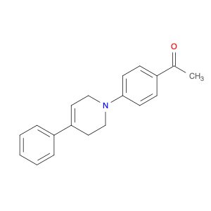Ethanone, 1-[4-(3,6-dihydro-4-phenyl-1(2H)-pyridinyl)phenyl]-