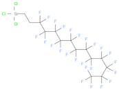 Silane, trichloro(3,3,4,4,5,5,6,6,7,7,8,8,9,9,10,10,11,11,12,12,13,13,14,14,14-pentacosafluorote...