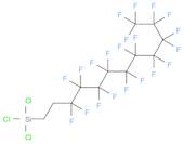 Silane, trichloro(3,3,4,4,5,5,6,6,7,7,8,8,9,9,10,10,11,11,12,12,12-heneicosafluorododecyl)-