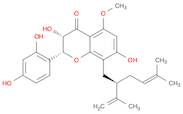 4H-1-Benzopyran-4-one, 2-(2,4-dihydroxyphenyl)-2,3-dihydro-3,7-dihydroxy-5-methoxy-8-[(2R)-5-methy…