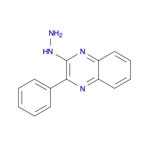2(1H)-Quinoxalinone, 3-phenyl-, hydrazone