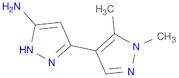 [3,4'-Bi-1H-pyrazol]-5-amine, 1',5'-dimethyl-