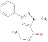 1H-Pyrazole-5-carboxylic acid, 1-methyl-3-phenyl-, ethyl ester