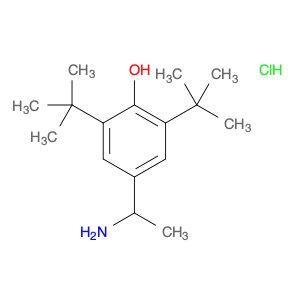 Phenol, 4-(1-aminoethyl)-2,6-bis(1,1-dimethylethyl)-, hydrochloride