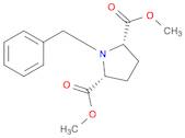 2,5-Pyrrolidinedicarboxylic acid, 1-(phenylmethyl)-, 2,5-dimethyl ester, (2R,5S)-rel-