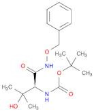 Carbamic acid, N-[(1S)-2-hydroxy-2-methyl-1-[[(phenylmethoxy)amino]carbonyl]propyl]-, 1,1-dimethyl…