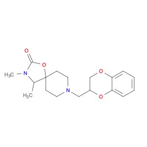 1-Oxa-3,8-diazaspiro[4.5]decan-2-one, 8-[(2,3-dihydro-1,4-benzodioxin-2-yl)methyl]-3,4-dimethyl-