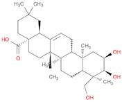 Olean-12-en-28-oic acid, 2,3,23-trihydroxy-, (2α,3α,4α)-