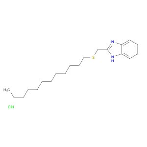 1H-Benzimidazole, 2-[(dodecylthio)methyl]-, hydrochloride (1:1)