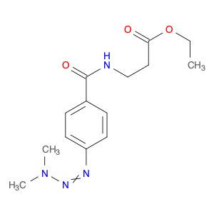 b-Alanine,N-[4-(3,3-dimethyl-1-triazenyl)benzoyl]-, ethyl ester (9CI)