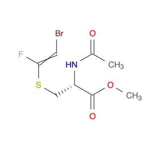 L-Cysteine, N-acetyl-S-(2-bromo-1-fluoroethenyl)-, methyl ester