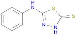 1,3,4-Thiadiazole-2(3H)-thione, 5-(phenylamino)-