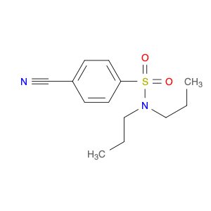 Benzenesulfonamide, 4-cyano-N,N-dipropyl-