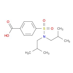 4-[bis(2-methylpropyl)sulfamoyl]benzoic acid