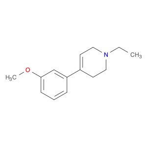 Pyridine, 1-ethyl-1,2,3,6-tetrahydro-4-(3-methoxyphenyl)-
