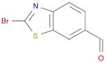 6-Benzothiazolecarboxaldehyde, 2-bromo-