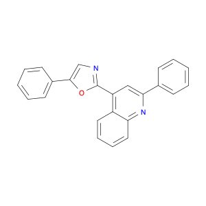 Quinoline, 2-phenyl-4-(5-phenyl-2-oxazolyl)-