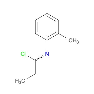 Propanimidoyl chloride, N-(2-methylphenyl)-