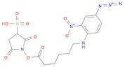 Hexanoic acid, 6-[(4-azido-2-nitrophenyl)amino]-, 2,5-dioxo-3-sulfo-1-pyrrolidinyl ester