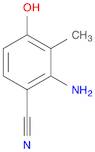 Benzonitrile, 2-amino-4-hydroxy-3-methyl-