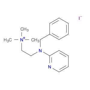 Ethanaminium, N,N,N-trimethyl-2-[(phenylmethyl)-2-pyridinylamino]-, iodide (1:1)