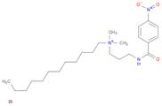 1-Dodecanaminium, N,N-dimethyl-N-[3-[(4-nitrobenzoyl)amino]propyl]-, bromide (1:1)