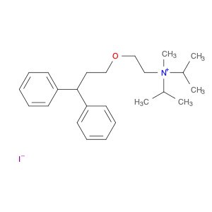 2-Propanaminium, N-[2-(3,3-diphenylpropoxy)ethyl]-N-methyl-N-(1-methylethyl)-, iodide (1:1)