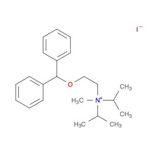 2-Propanaminium, N-[2-(diphenylmethoxy)ethyl]-N-methyl-N-(1-methylethyl)-, iodide (1:1)