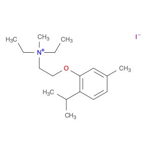 Ethanaminium, N,N-diethyl-N-methyl-2-[5-methyl-2-(1-methylethyl)phenoxy]-, iodide (1:1)