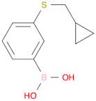 Boronic acid, B-[3-[(cyclopropylmethyl)thio]phenyl]-