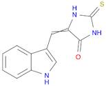 4-Imidazolidinone, 5-(1H-indol-3-ylmethylene)-2-thioxo-