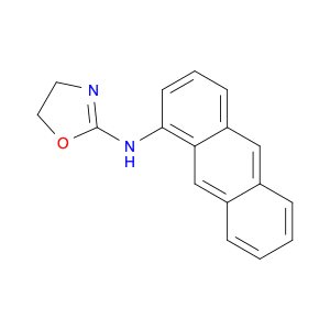 2-Oxazolamine, N-1-anthracenyl-4,5-dihydro-