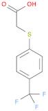 Acetic acid, 2-[[4-(trifluoromethyl)phenyl]thio]-