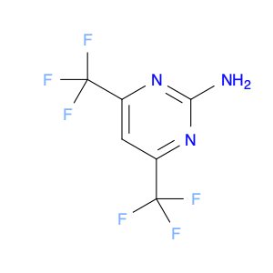2-Pyrimidinamine, 4,6-bis(trifluoromethyl)-