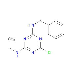 1,3,5-Triazine-2,4-diamine, 6-chloro-N2-ethyl-N4-(phenylmethyl)-
