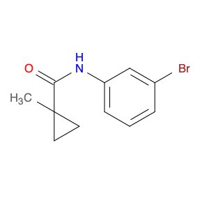 Cyclopropanecarboxamide, N-(3-bromophenyl)-1-methyl-