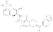 L-Phenylalanine, N-[[2-(6-benzofuranylcarbonyl)-5,7-dichloro-1,2,3,4-tetrahydro-6-isoquinolinyl]...