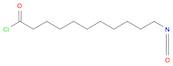 Undecanoyl chloride, 11-isocyanato-