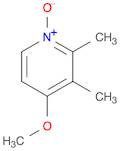 Pyridine, 4-methoxy-2,3-dimethyl-, 1-oxide