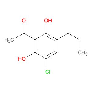 Ethanone, 1-(3-chloro-2,6-dihydroxy-5-propylphenyl)-
