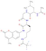 L-Lysinamide, N-acetyl-L-leucylglycyl-N-(4-methyl-2-oxo-2H-1-benzopyran-7-yl)-N6-(2,2,2-trifluor...