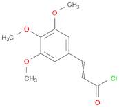 2-Propenoyl chloride, 3-(3,4,5-trimethoxyphenyl)-