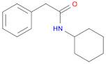 Benzeneacetamide, N-cyclohexyl-