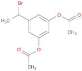 1,3-Benzenediol, 5-(1-bromoethyl)-, 1,3-diacetate