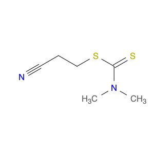 Carbamodithioic acid, dimethyl-, 2-cyanoethyl ester (9CI)