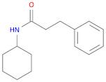 Benzenepropanamide, N-cyclohexyl-