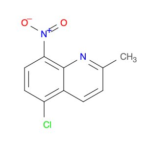 Quinoline, 5-chloro-2-methyl-8-nitro-