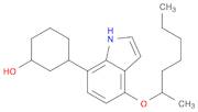 Cyclohexanol, 3-[4-[(1-methylhexyl)oxy]-1H-indol-7-yl]-